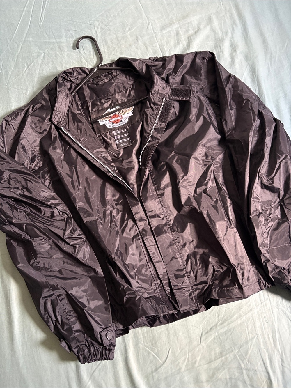 Harley-Davidson nylon windbreaker jacket
